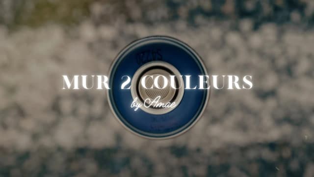 Festival Mur 2 couleurs